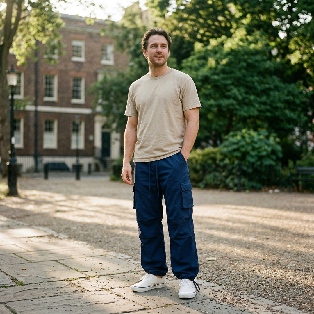 Comfortable Oversized Cargo Pants for Men