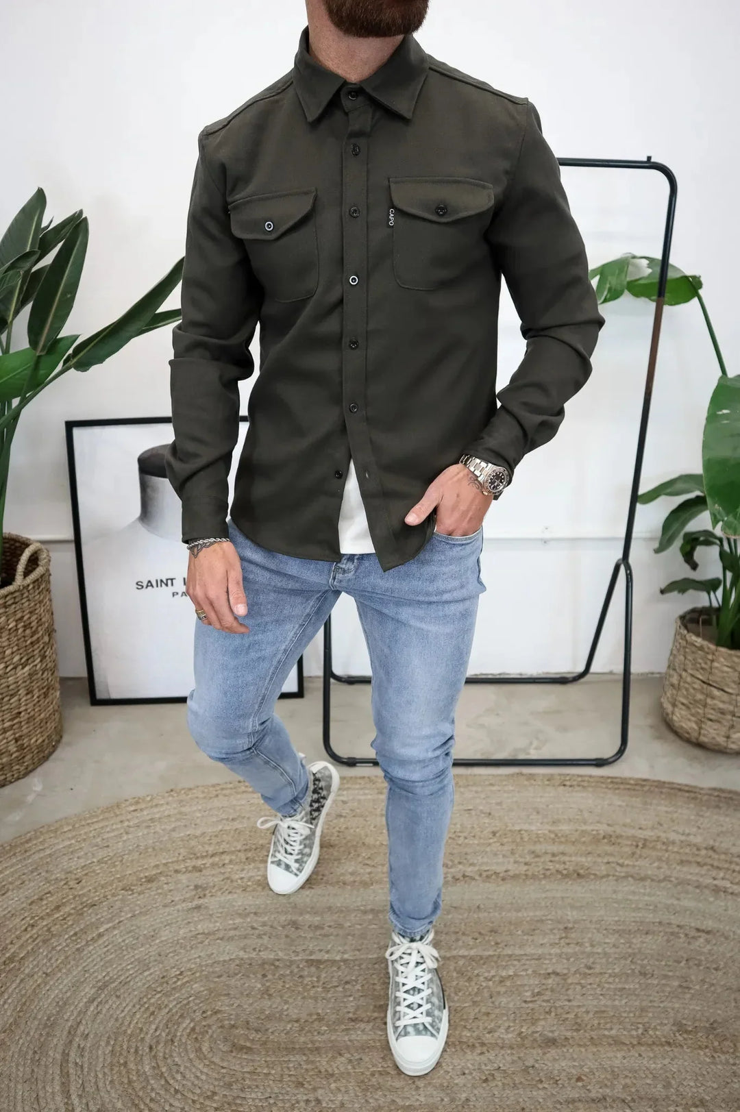 Mens Casual Refined Fall Jacket