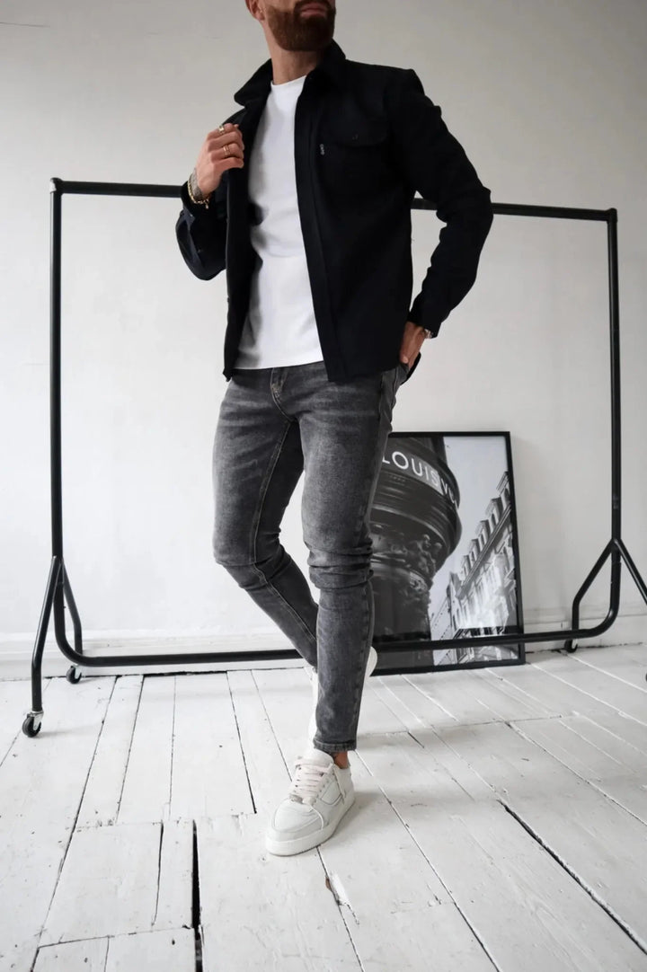 Mens Casual Refined Fall Jacket