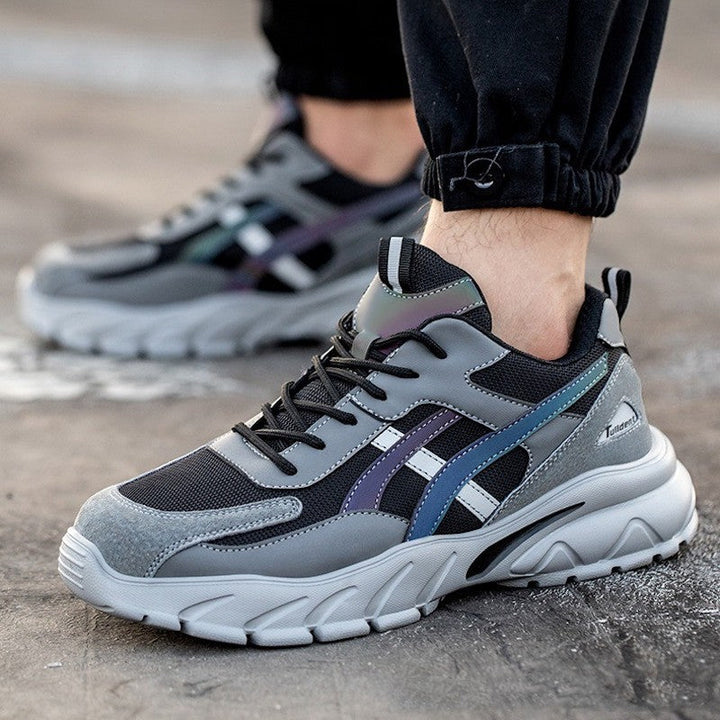 Men’s Running Shoes Lightweight Outdoor Walking Sport Sneakers Comfortable Fit