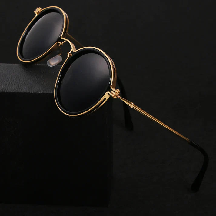 Round Sunglasses UV Protection Outdoor Eyewear Fashionable Shades