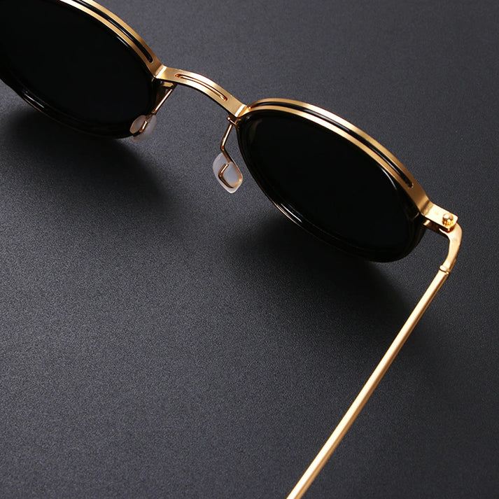 Round Sunglasses UV Protection Outdoor Eyewear Fashionable Shades