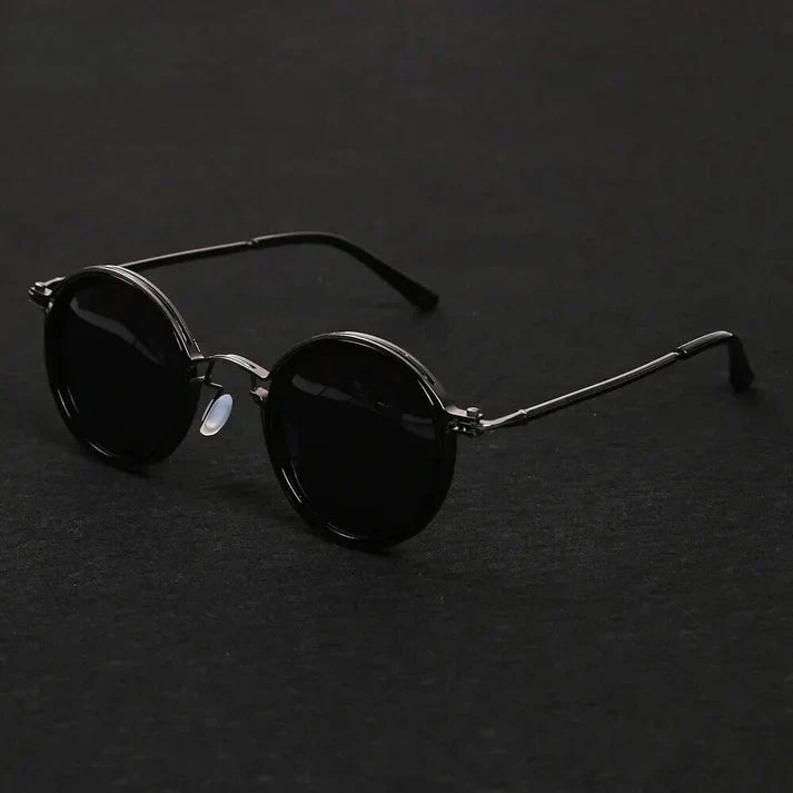 Round Sunglasses UV Protection Outdoor Eyewear Fashionable Shades