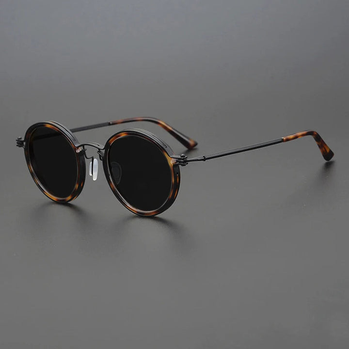 Round Sunglasses UV Protection Outdoor Eyewear Fashionable Shades