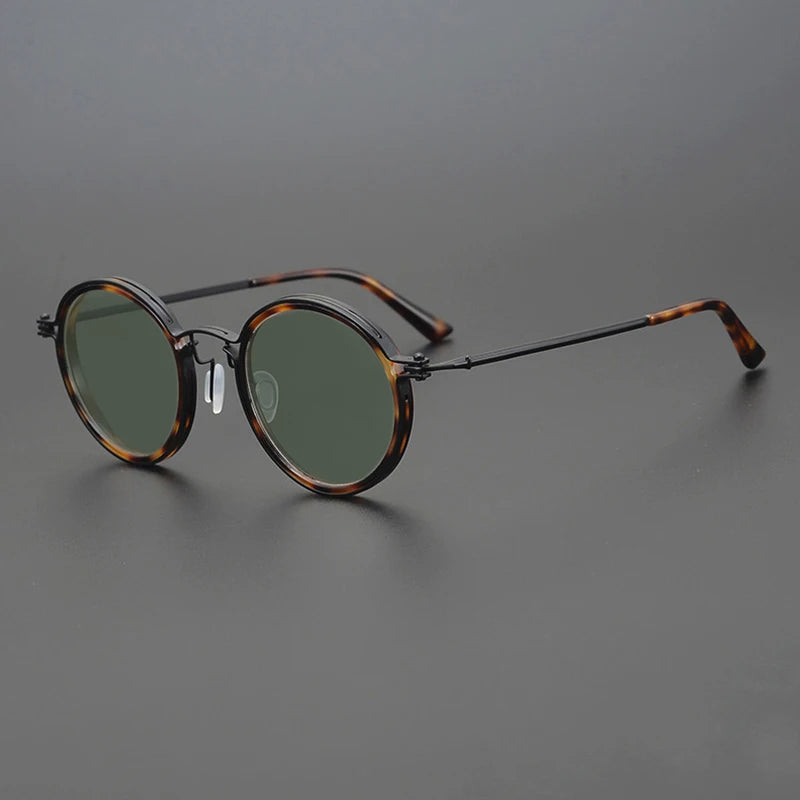 Round Sunglasses UV Protection Outdoor Eyewear Fashionable Shades