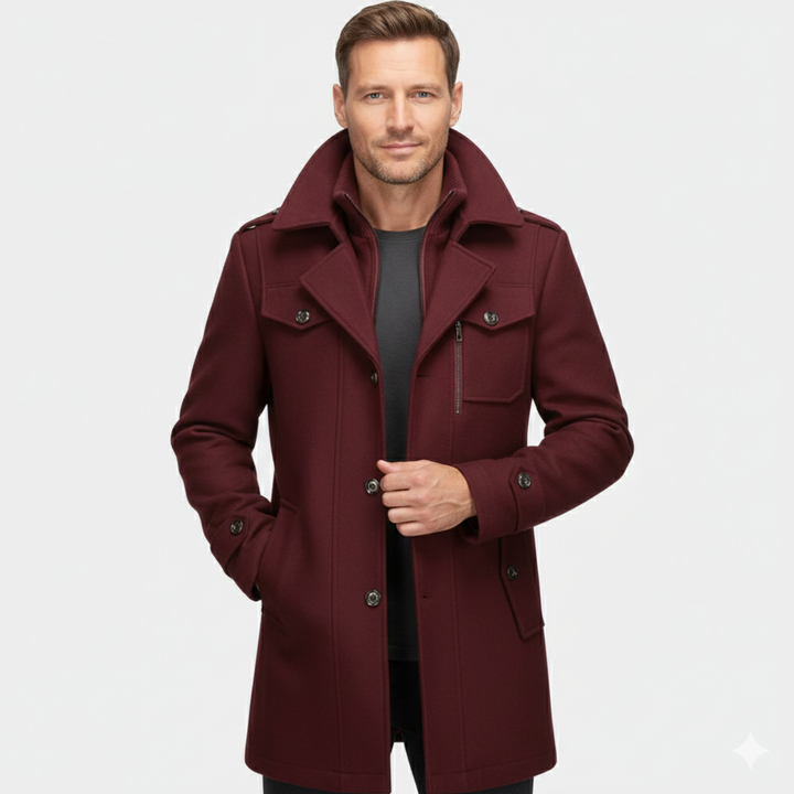 Spraykis | Men’s Wool Blend Coat Jacket