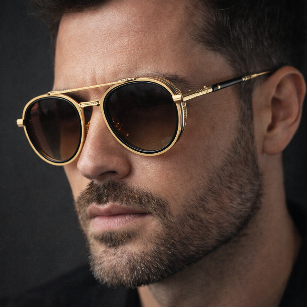 Iconic Round Shades Uv400 Protection Classic Sunglasses
