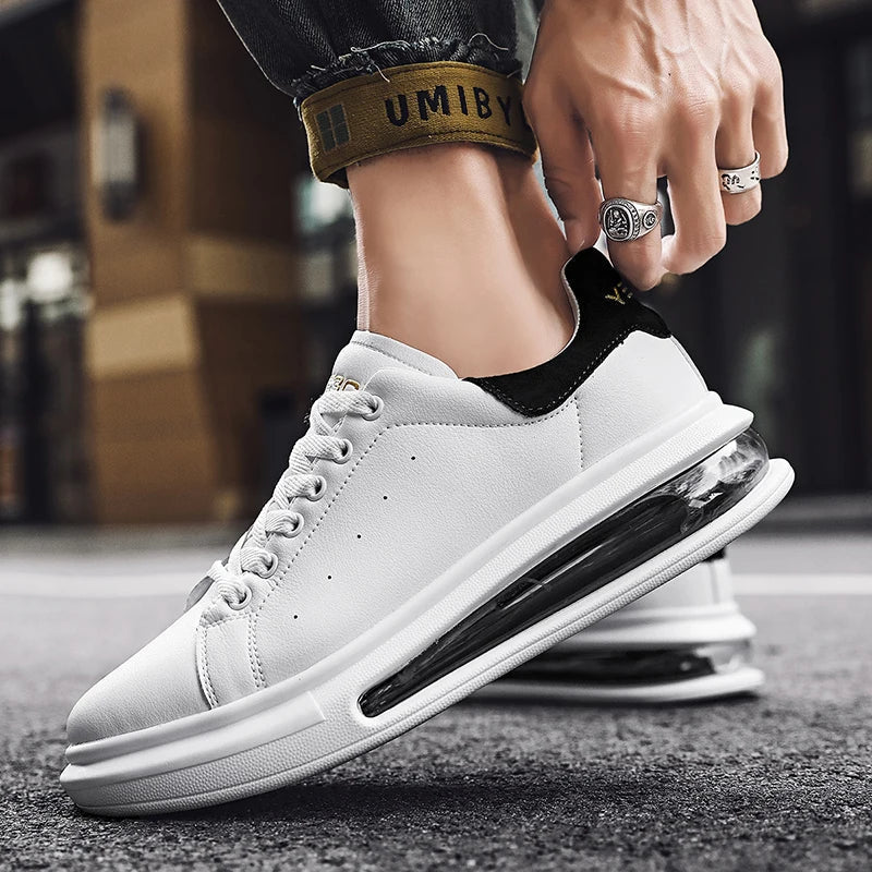 Men’s Air Cushion Sneakers Lightweight Casual Walking Shoes