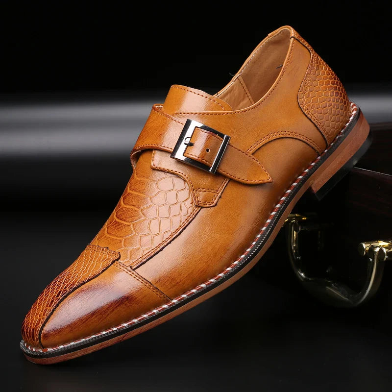 Men’s Formal Dress Shoes Classic Slip On Business Wedding Loafers
