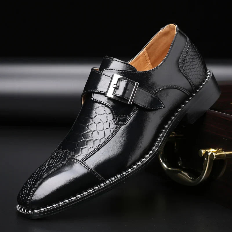 Men’s Formal Dress Shoes Classic Slip On Business Wedding Loafers