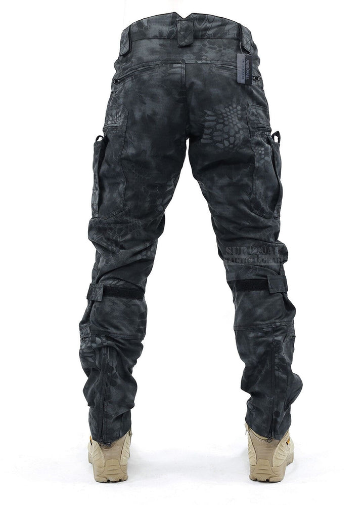Men’s Tactical Cargo Pants Multi Pocket Combat Outdoor Trousers