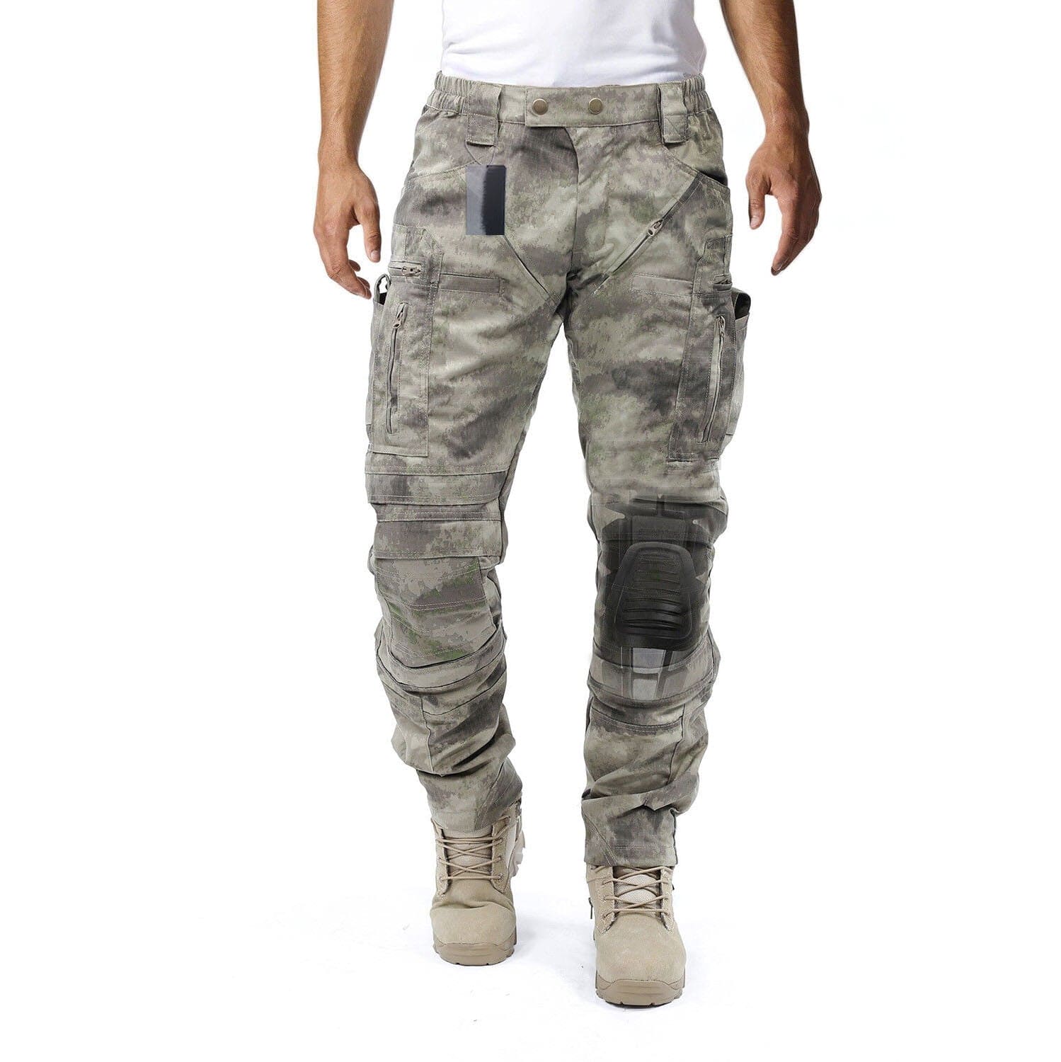 Tactical Cargo Pants with Knee Pads for Outdoor & Work