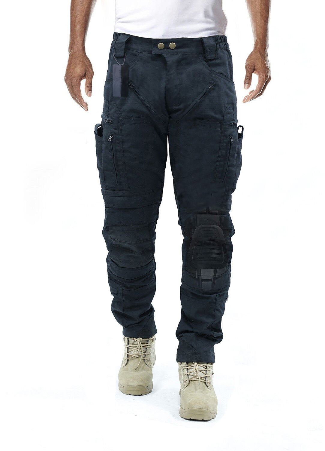 Tactical Cargo Pants with Knee Pads for Outdoor & Work