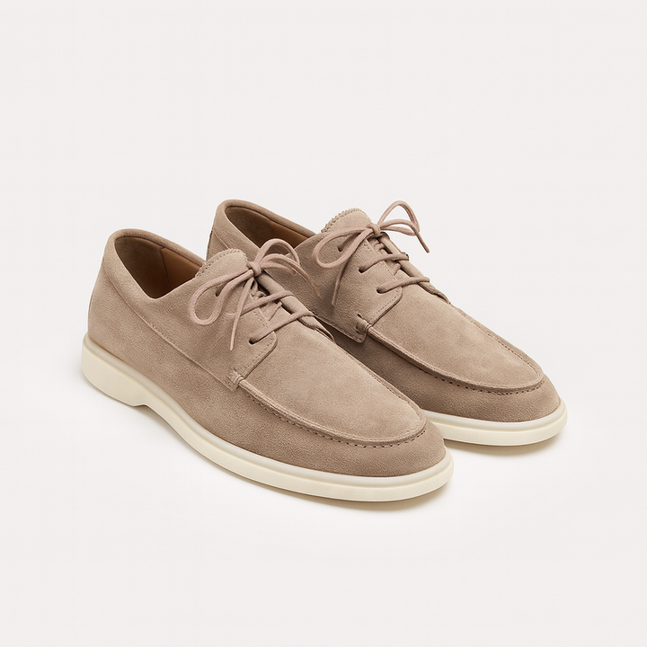 Men’s Casual Lace Up Loafers Everyday Comfortable Walking Shoes