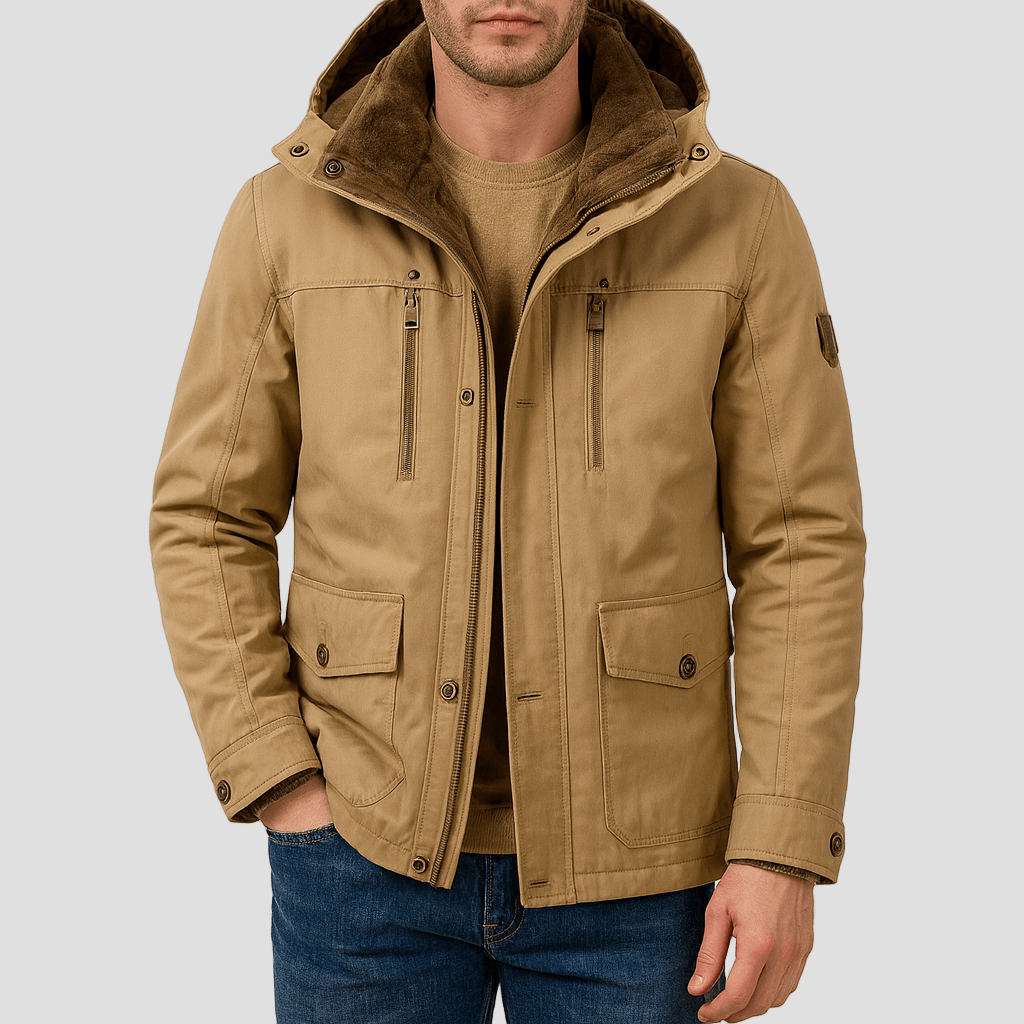 Connor | Hooded Men Winter Parka Jacket