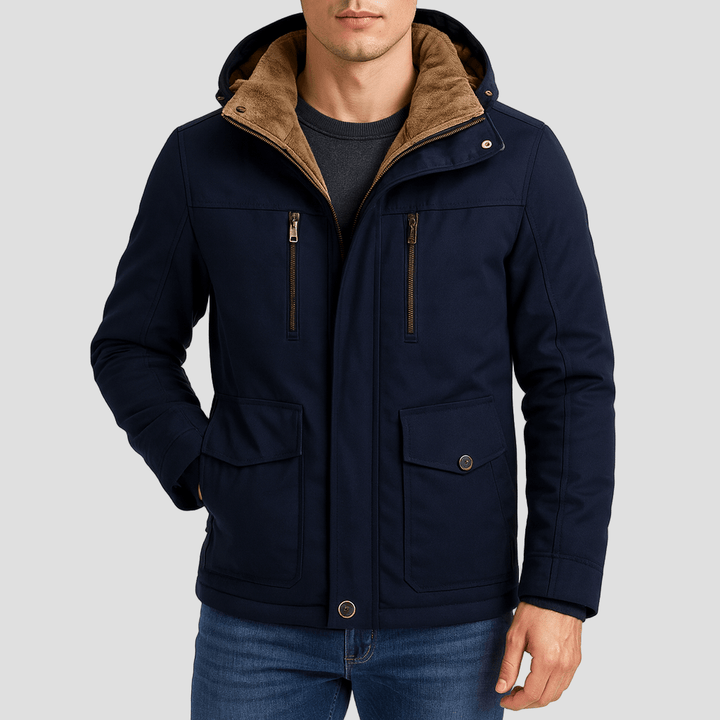 Connor | Hooded Men Winter Parka Jacket