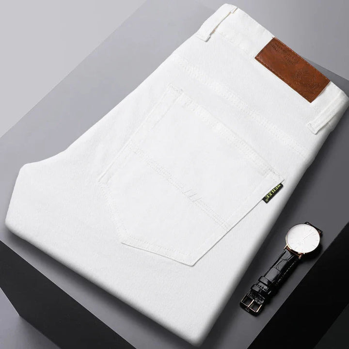 Men’s Casual Pants Straight Fit Office Work Trousers