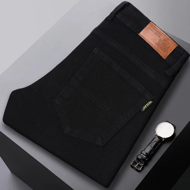 Men’s Casual Pants Straight Fit Office Work Trousers