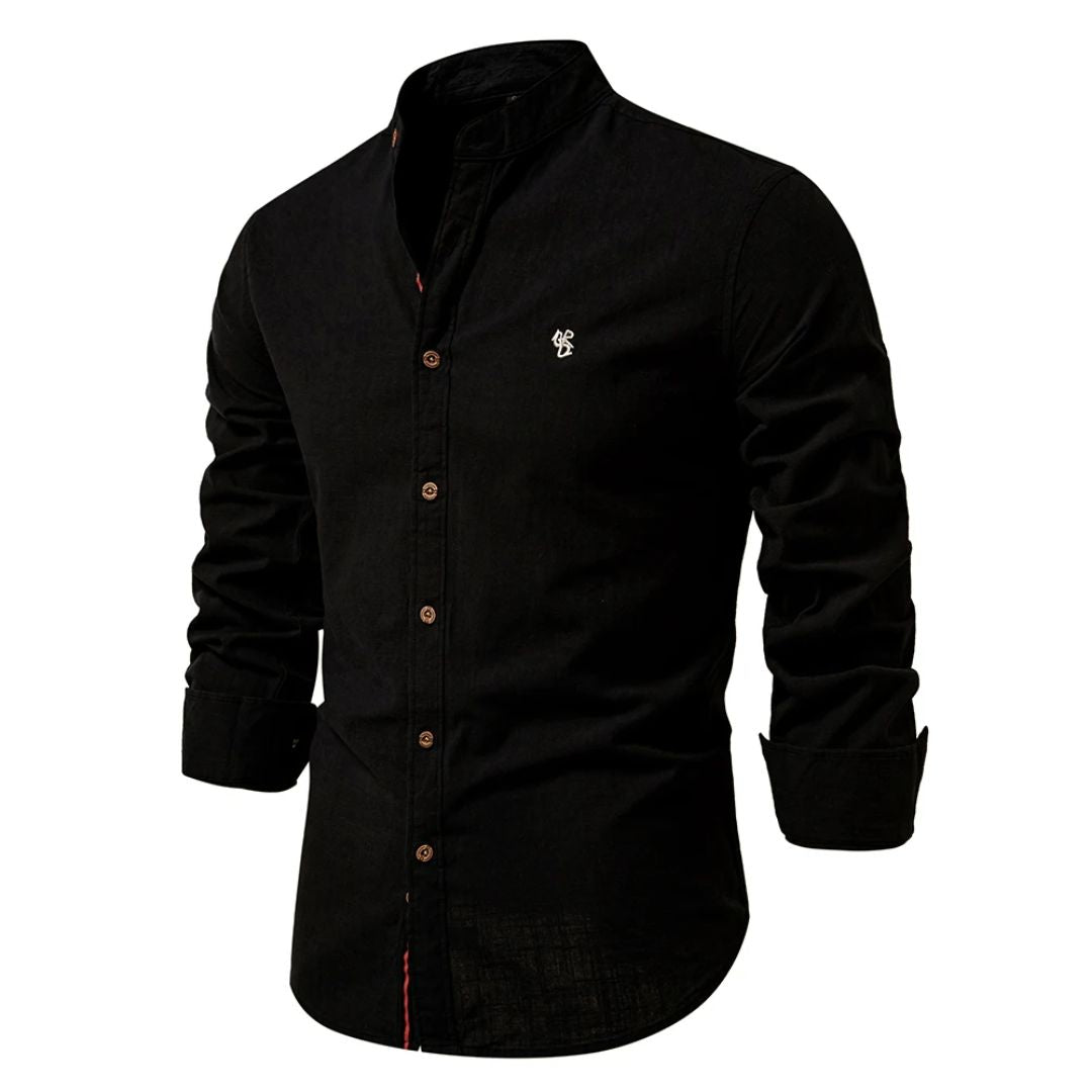 Men’s Traditional Button Blouse Shirt – Classic Design with Modern Details