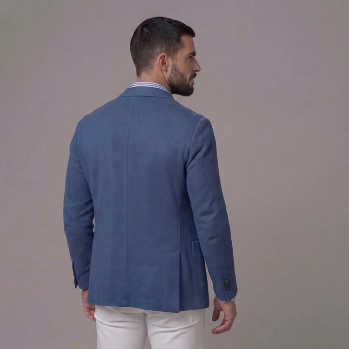 Men’s Casual Blazer Single Breasted Smart Business Suit Jacket for Office