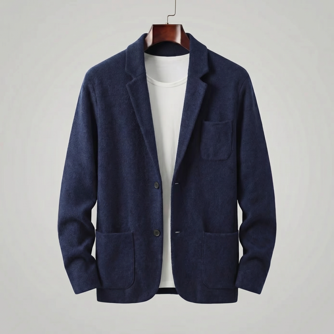 Men’s Casual Blazer Lightweight Single Breasted Smart Casual Suit Jacket