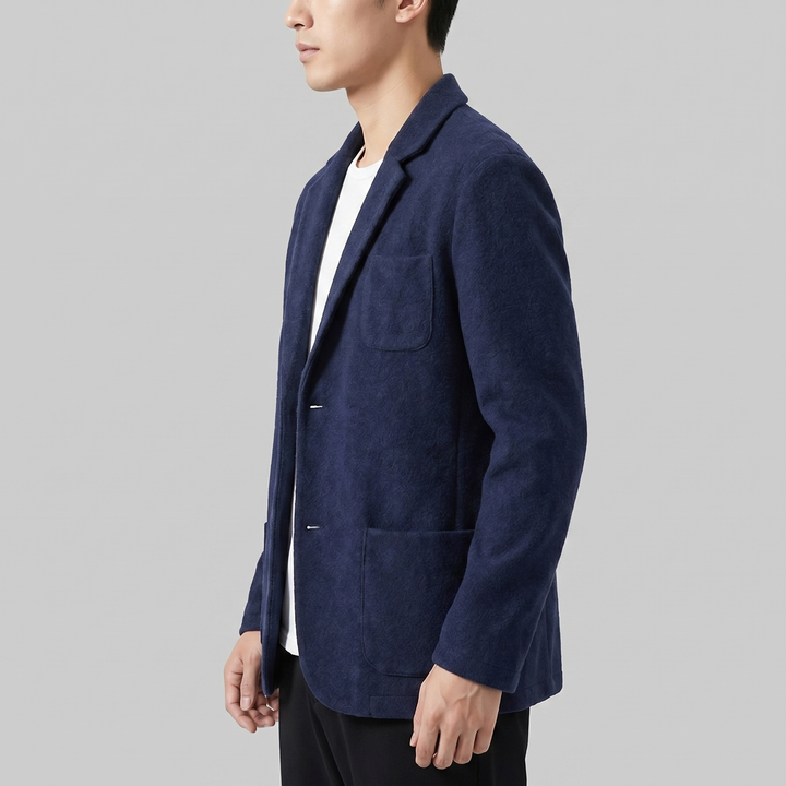 Men’s Casual Blazer Lightweight Single Breasted Smart Casual Suit Jacket