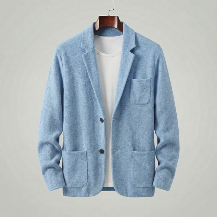Men’s Casual Blazer Lightweight Single Breasted Smart Casual Suit Jacket
