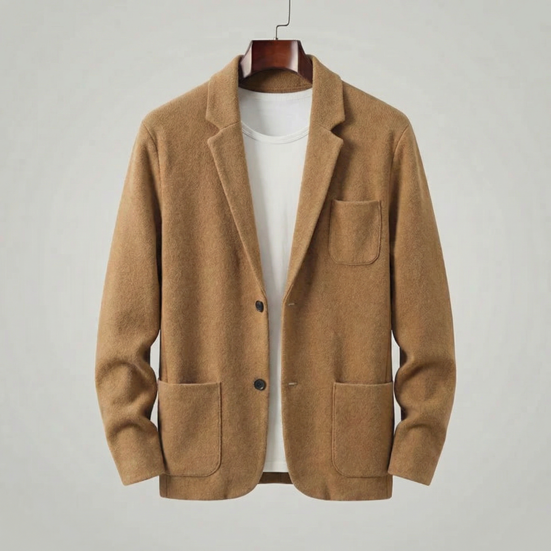 Men’s Casual Blazer Lightweight Single Breasted Smart Casual Suit Jacket