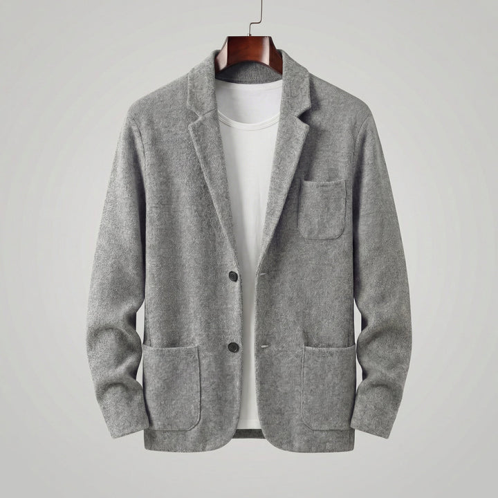 Men’s Casual Blazer Lightweight Single Breasted Smart Casual Suit Jacket
