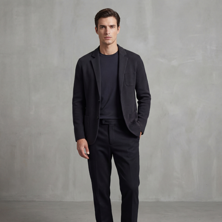 Men’s Casual Blazer Lightweight Single Breasted Smart Casual Suit Jacket