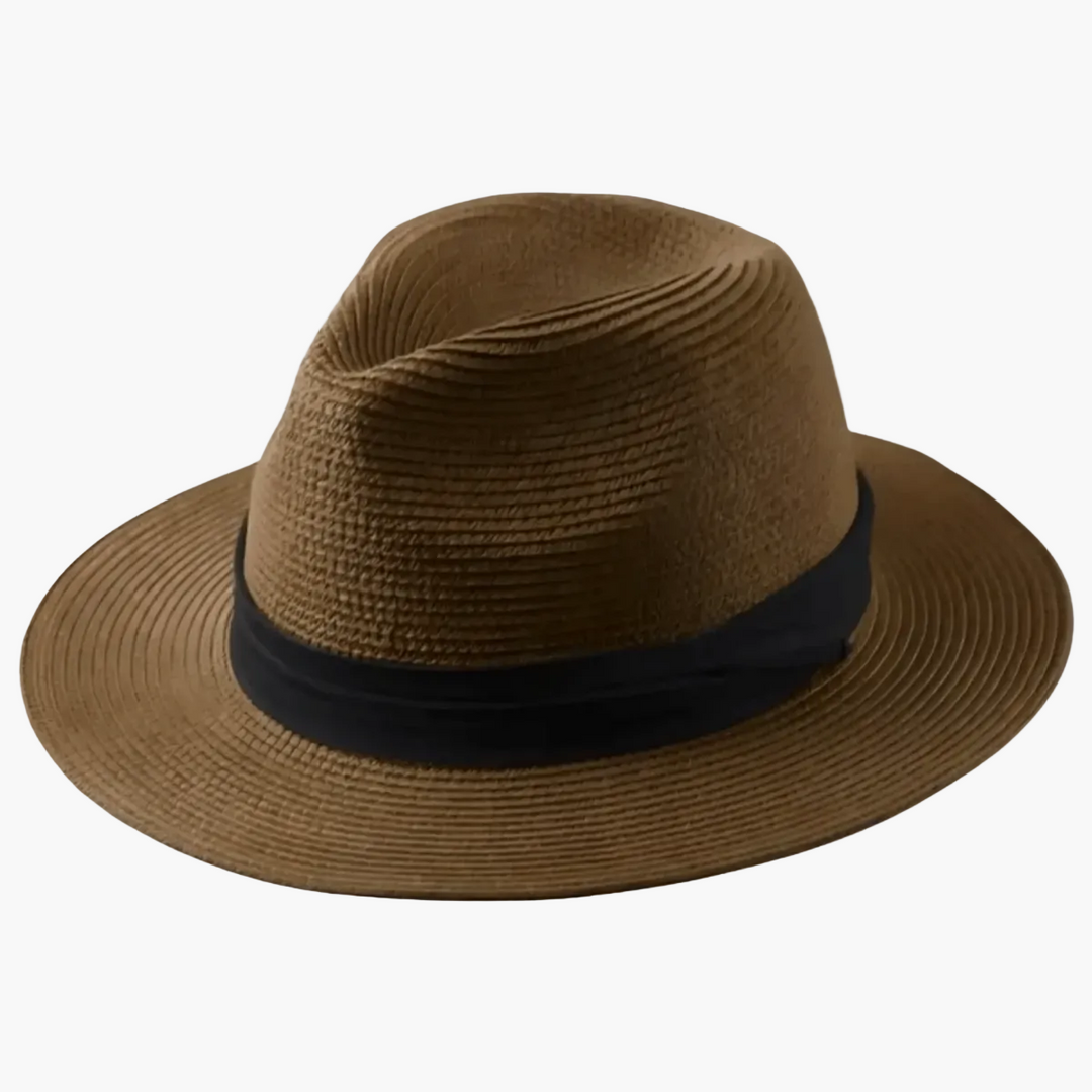 Men’s Fedora Hat Classic Wide Brim Sun Hat