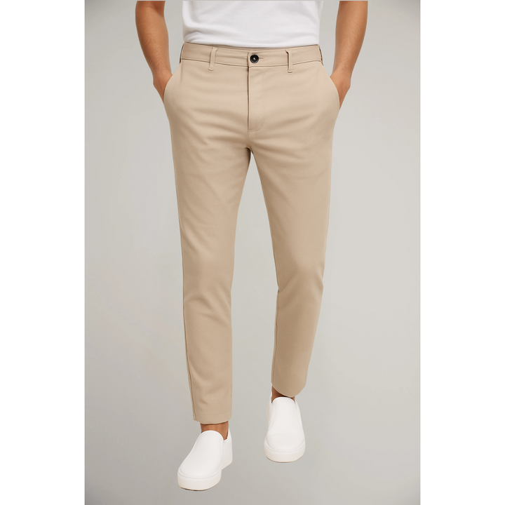 Men’s Slim Fit Dress Pants Casual Work Office Trousers