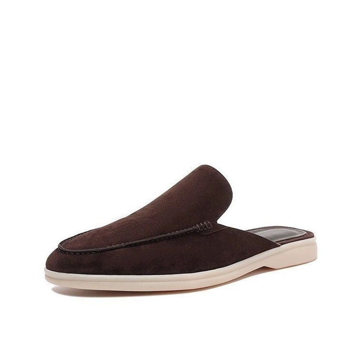 Men’s Slip On Loafers Casual Backless Mule Shoes