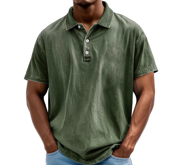 Men’s Polo Shirt Short Sleeve Casual Golf Summer Top