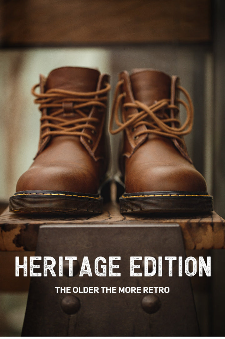 Ronan | Leather Boots – Men’s Classic Ankle Boots with Timeless Design