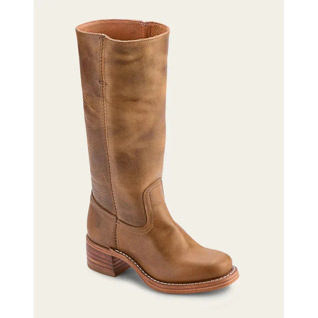 Women’s Classic Cowboy Boots – Western Style Leather Look Mid-Calf Boots