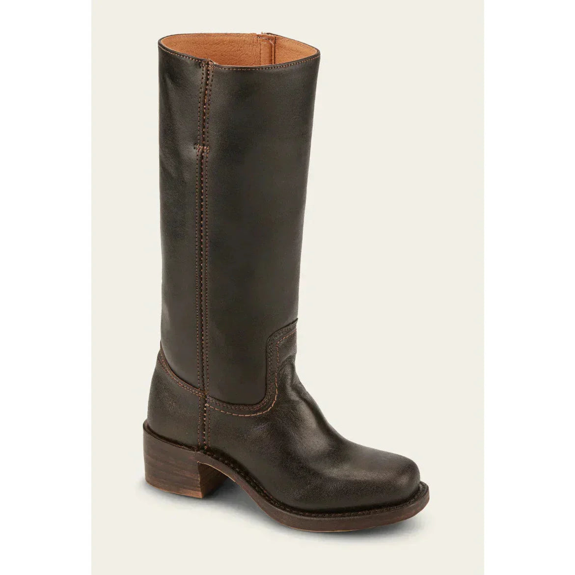 Women’s Classic Cowboy Boots – Western Style Leather Look Mid-Calf Boots