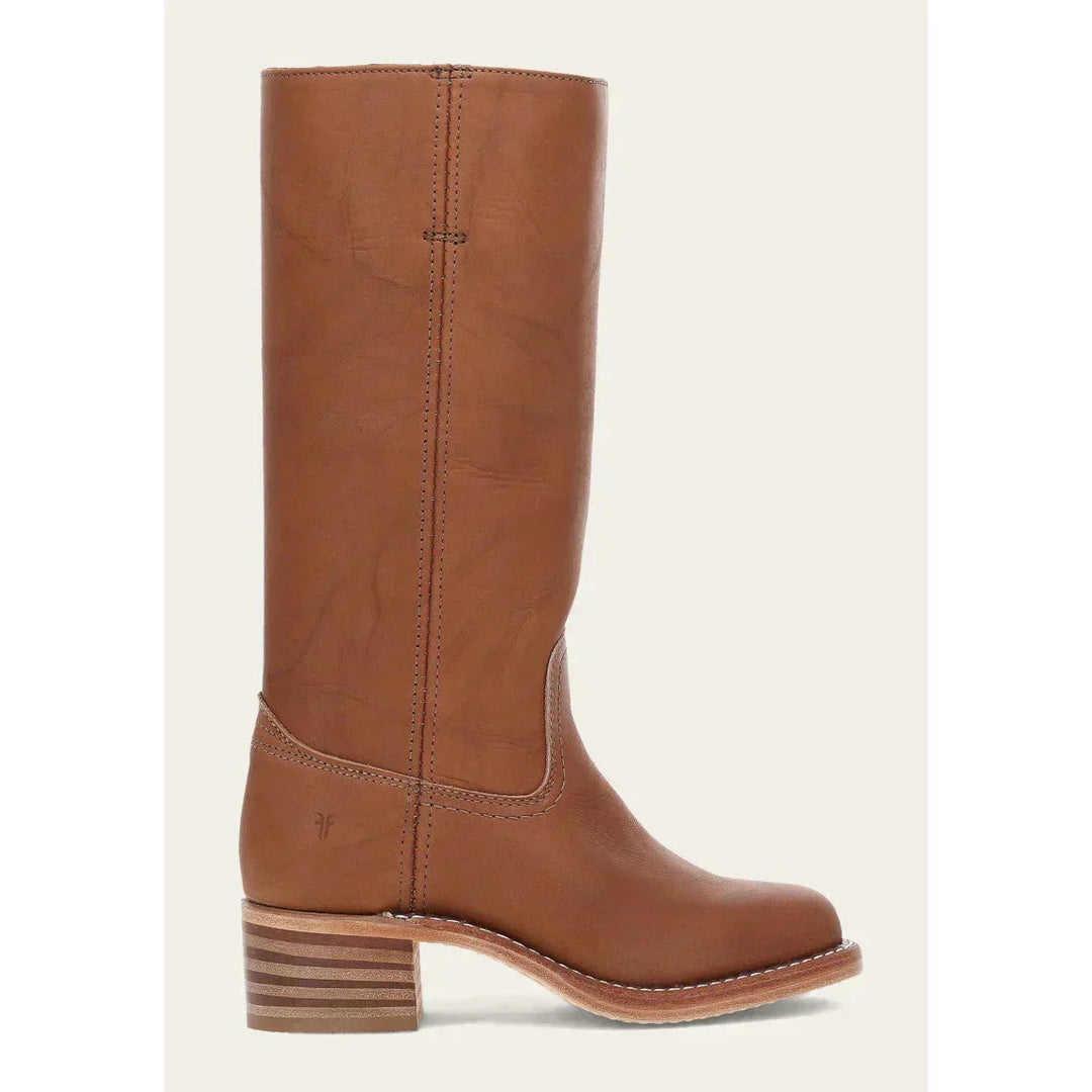 Women’s Classic Cowboy Boots – Western Style Leather Look Mid-Calf Boots