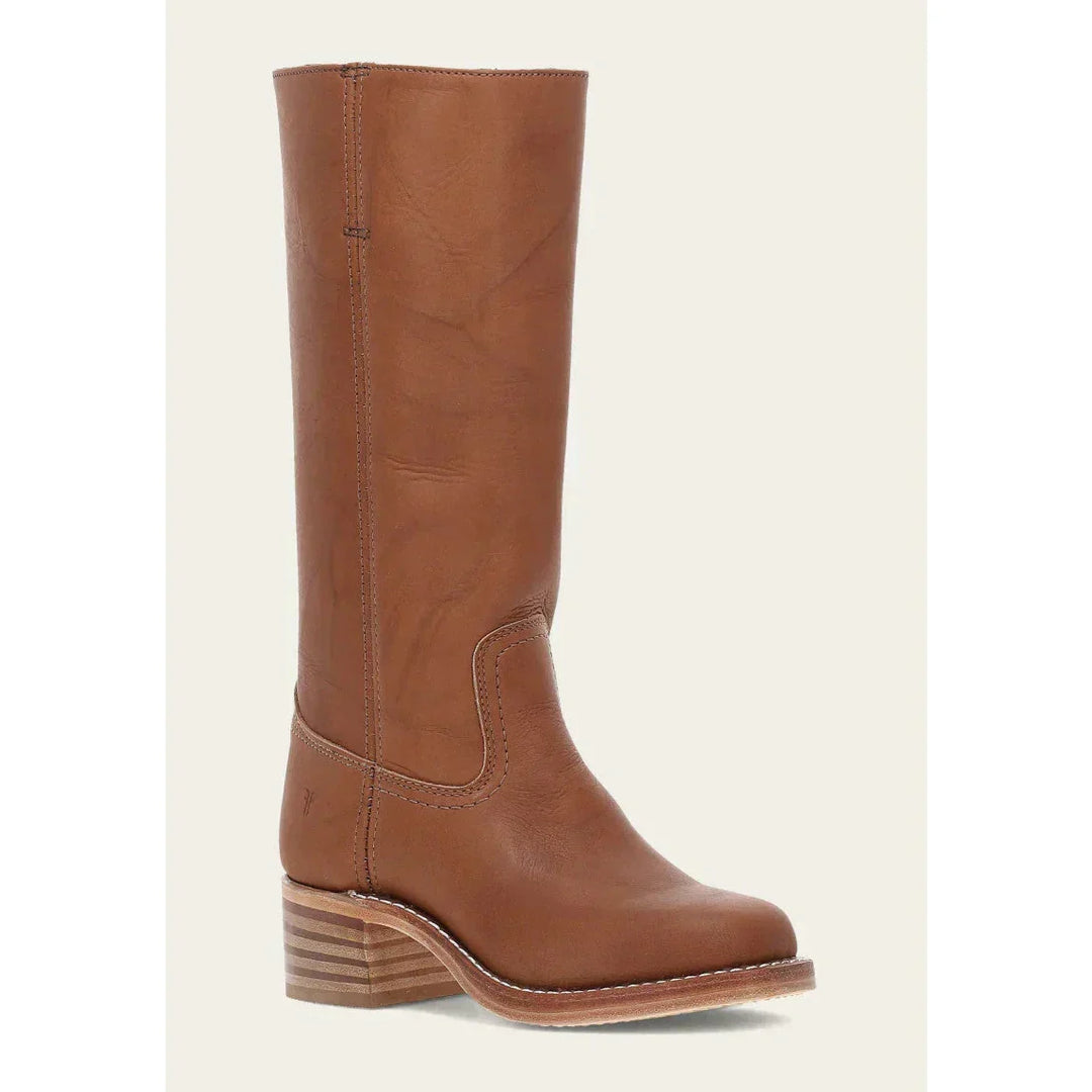 Women’s Classic Cowboy Boots – Western Style Leather Look Mid-Calf Boots