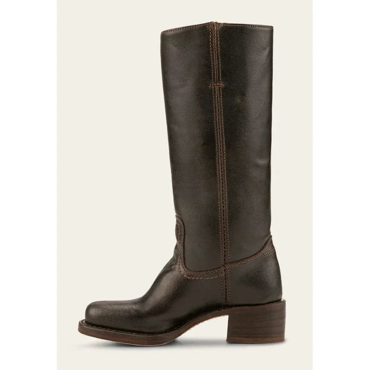 Women’s Classic Cowboy Boots – Western Style Leather Look Mid-Calf Boots