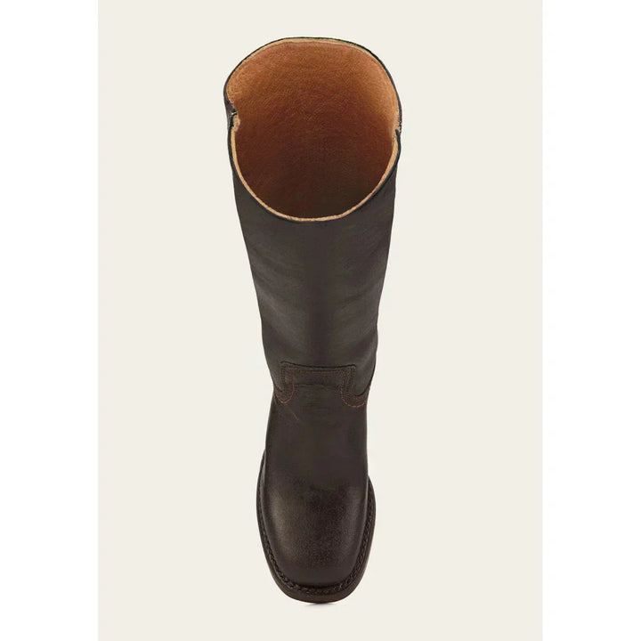 Women’s Classic Cowboy Boots – Western Style Leather Look Mid-Calf Boots
