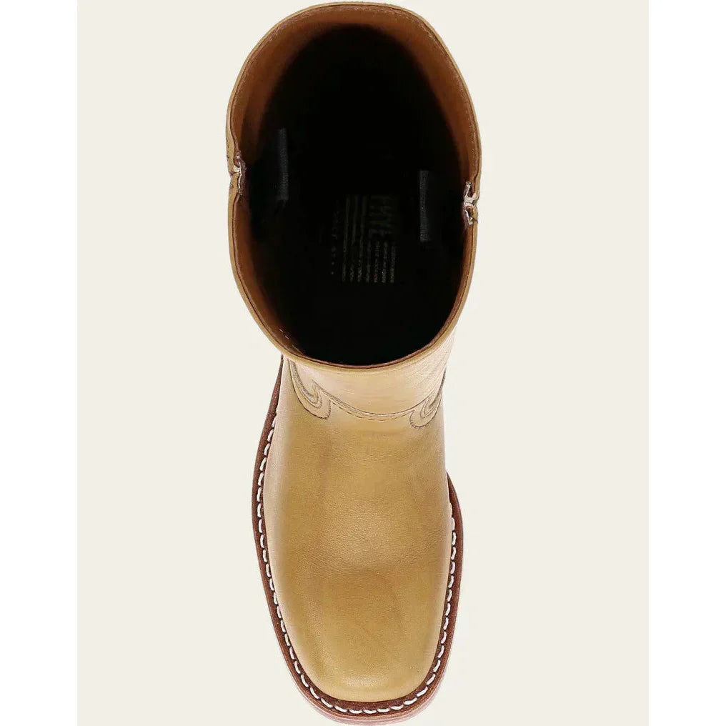 Women’s Classic Cowboy Boots – Western Style Leather Look Mid-Calf Boots