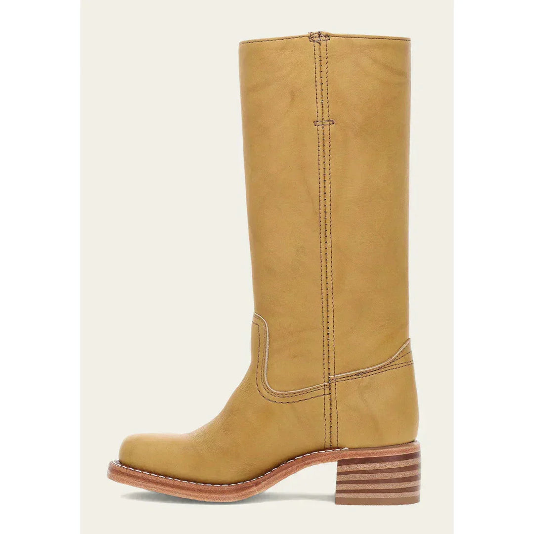 Women’s Classic Cowboy Boots – Western Style Leather Look Mid-Calf Boots