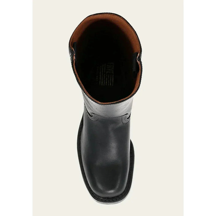 Women’s Classic Cowboy Boots – Western Style Leather Look Mid-Calf Boots
