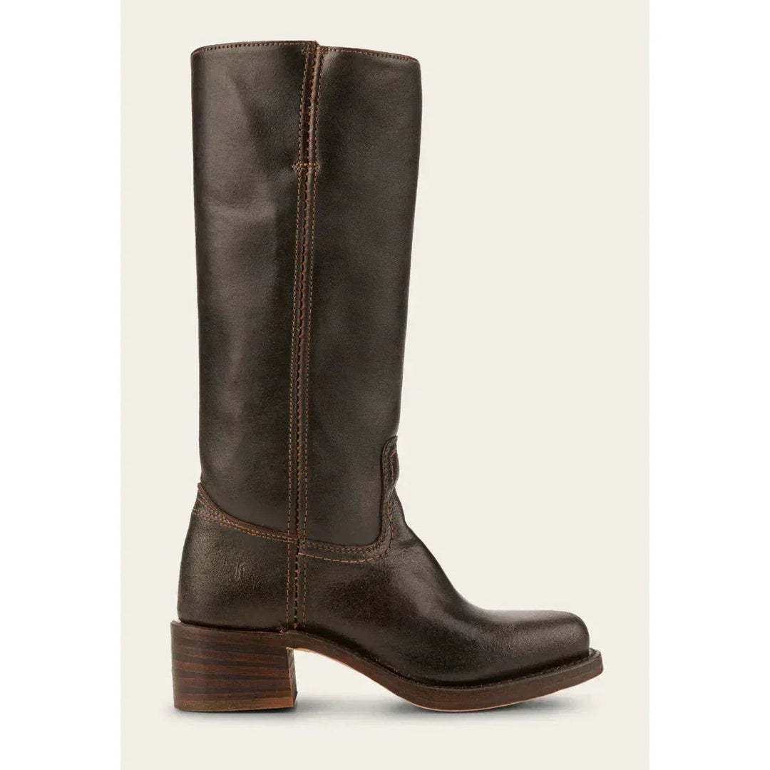 Women’s Classic Cowboy Boots – Western Style Leather Look Mid-Calf Boots