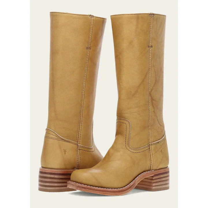 Women’s Classic Cowboy Boots – Western Style Leather Look Mid-Calf Boots