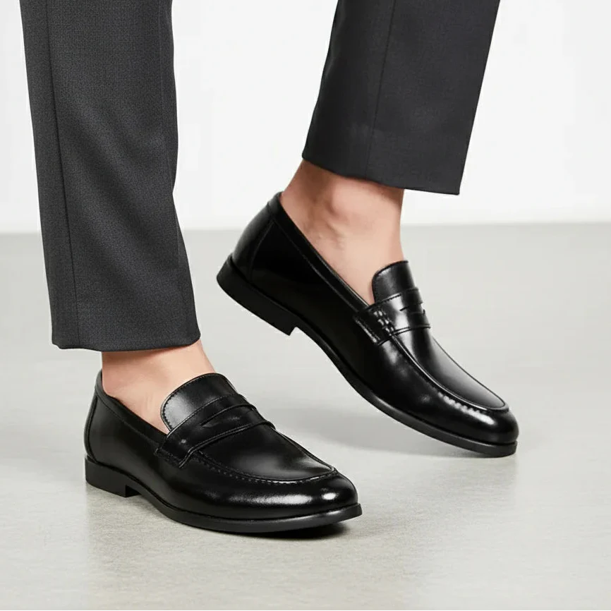 Men’s Slip On Loafers Casual Dress Shoes Comfortable Everyday Footwear
