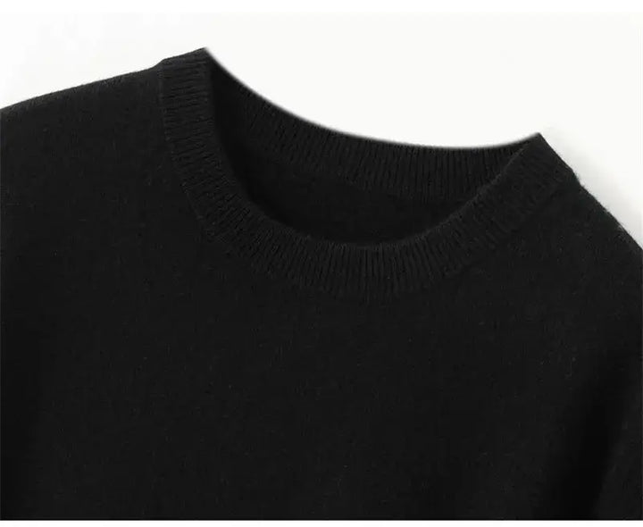 Auro Men Ribbed Cashmere T-shirt