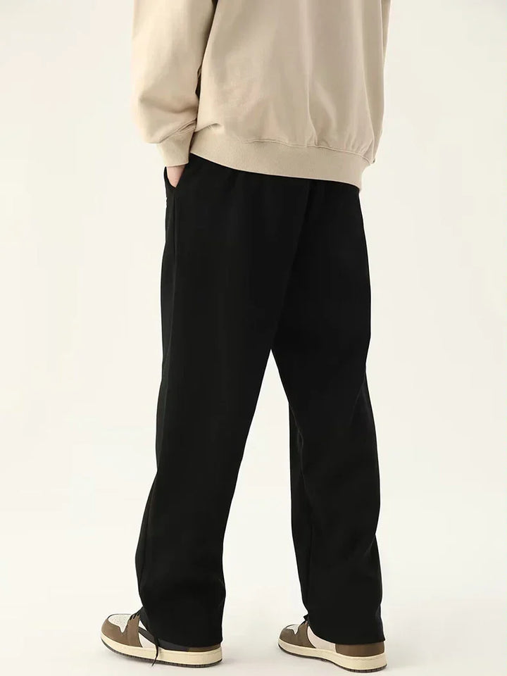 Men’s Straight Fit Joggers – Casual Drawstring Pants with Comfortable Relaxed Style