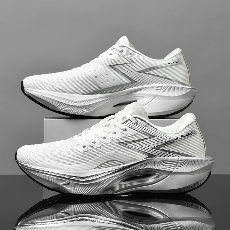 Men’s Running Shoes Lightweight Athletic Sneakers Cushioned Sports Footwear